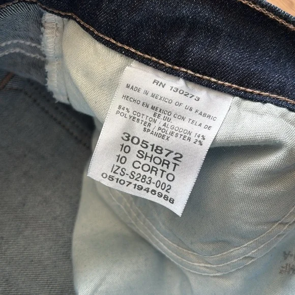 Lee relaxed fit straight leg jeans, dark wash, 10 short - Picture 3 of 8